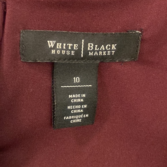 WHBM Sleeveless Surplice Wrap Dress - Picture 11 of 13